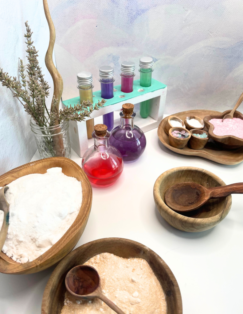 Invitation to play - potion play for kids
