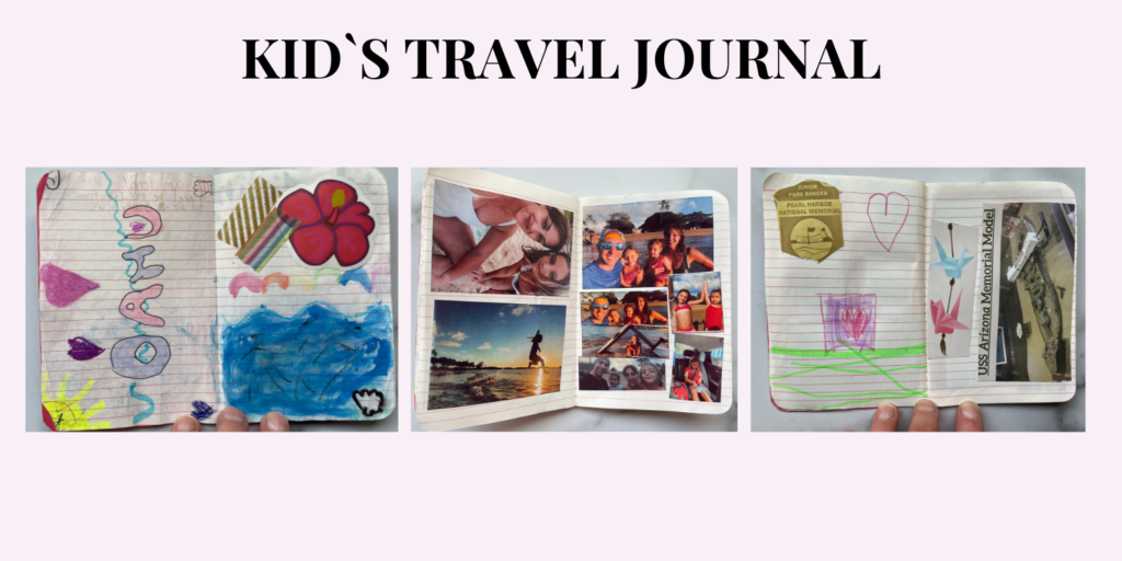 kids travel journal