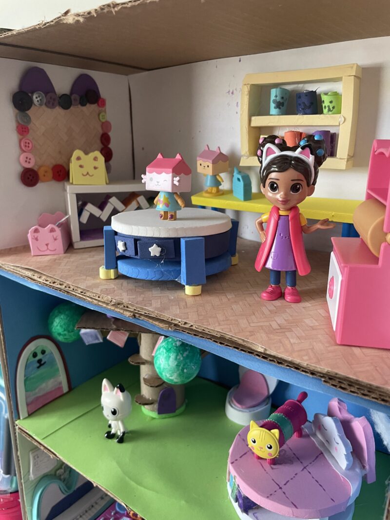 Make your Own Gabby's Dollhouse - Free Printable - Parenting and Working
